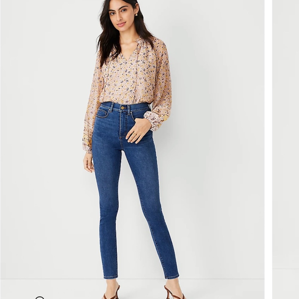 Ann Taylor High waisted skinny jean